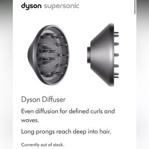 Dyson supersonic hair dryer diffuser attachment